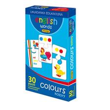 Angielskie puzzle colours