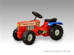 Traktor Hard Truck czerwony