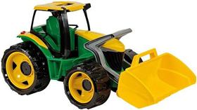 Traktor spych zielony
